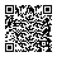 QR Code สำหรับหมายเลขโทรศัพท์ +2698099429