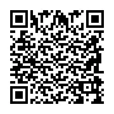 QR Code สำหรับหมายเลขโทรศัพท์ +2698099445