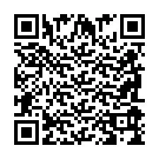 QR-Code für Telefonnummer +2698099485