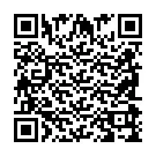 QR-koodi puhelinnumerolle +2698099509