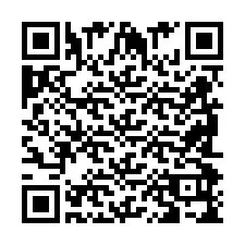 QR-code voor telefoonnummer +2698099529