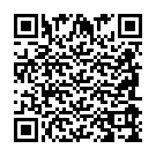 Código QR para número de teléfono +2698099584