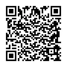 Codice QR per il numero di telefono +2698099585