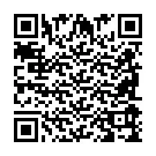 Codice QR per il numero di telefono +2698099587