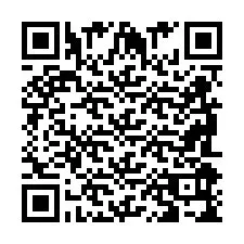 Código QR para número de teléfono +2698099595