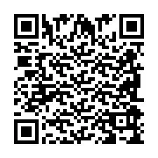 QR Code pour le numéro de téléphone +2698099596