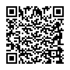 Código QR para número de telefone +2698099600