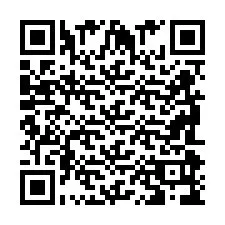 QR-koodi puhelinnumerolle +2698099615