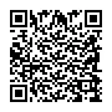 Código QR para número de teléfono +2698099624