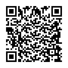 QR-koodi puhelinnumerolle +2698099656