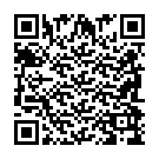 QR-code voor telefoonnummer +2698099665