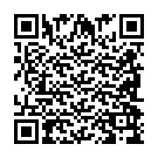 QR-code voor telefoonnummer +2698099676