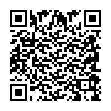 QR Code for Phone number +2698099898
