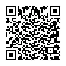 QR-koodi puhelinnumerolle +2698100100