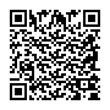 QR Code for Phone number +2698100418