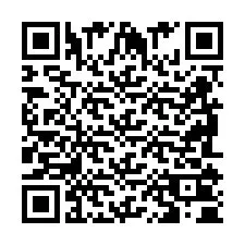 QR Code for Phone number +2698100434