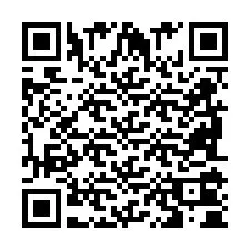 QR Code pour le numéro de téléphone +2698100483