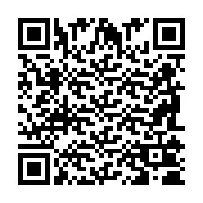 QR kód a telefonszámhoz +2698100655