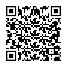 QR Code pour le numéro de téléphone +2698100692