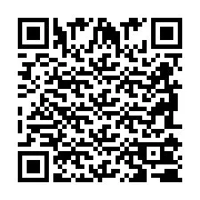 Kode QR untuk nomor Telepon +2698100710