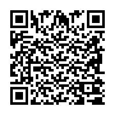 Kode QR untuk nomor Telepon +2698100722