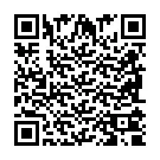 Código QR para número de telefone +2698100806