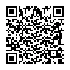 Kode QR untuk nomor Telepon +2698100810