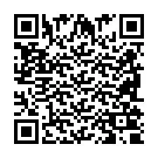 QR-koodi puhelinnumerolle +2698100873