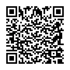 QR-code voor telefoonnummer +2698100911