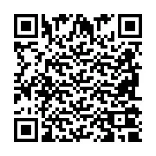 QR-koodi puhelinnumerolle +2698100997