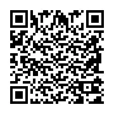 Kode QR untuk nomor Telepon +2698101009