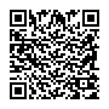 QR kód a telefonszámhoz +2698101021