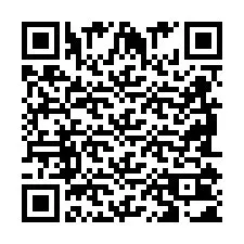 QR Code pour le numéro de téléphone +2698101028