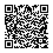 QR kód a telefonszámhoz +2698101035