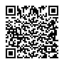 QR-koodi puhelinnumerolle +2698101036