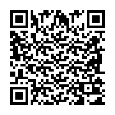 QR-code voor telefoonnummer +2698101056