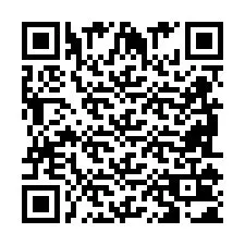 QR-code voor telefoonnummer +2698101057