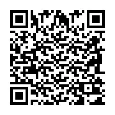 QR код за телефонен номер +2698101060