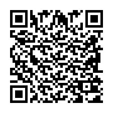 QR-code voor telefoonnummer +2698101066