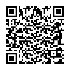 QR-koodi puhelinnumerolle +2698101080