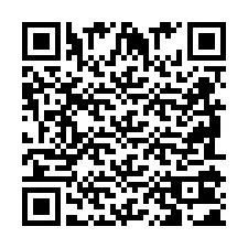 Código QR para número de telefone +2698101084