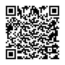 QR-koodi puhelinnumerolle +2698101085