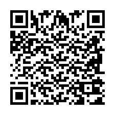 QR-код для номера телефона +2698101096