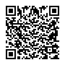 Código QR para número de teléfono +2698101097