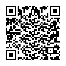 QR kód a telefonszámhoz +2698101101