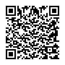 Kod QR dla numeru telefonu +2698101104