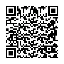 Código QR para número de telefone +2698101112