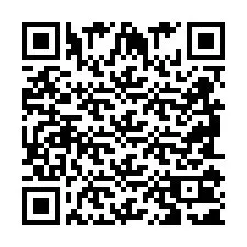 Código QR para número de telefone +2698101118