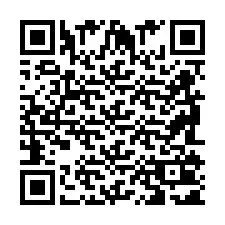 QR kód a telefonszámhoz +2698101161