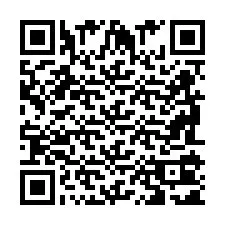 Código QR para número de teléfono +2698101185